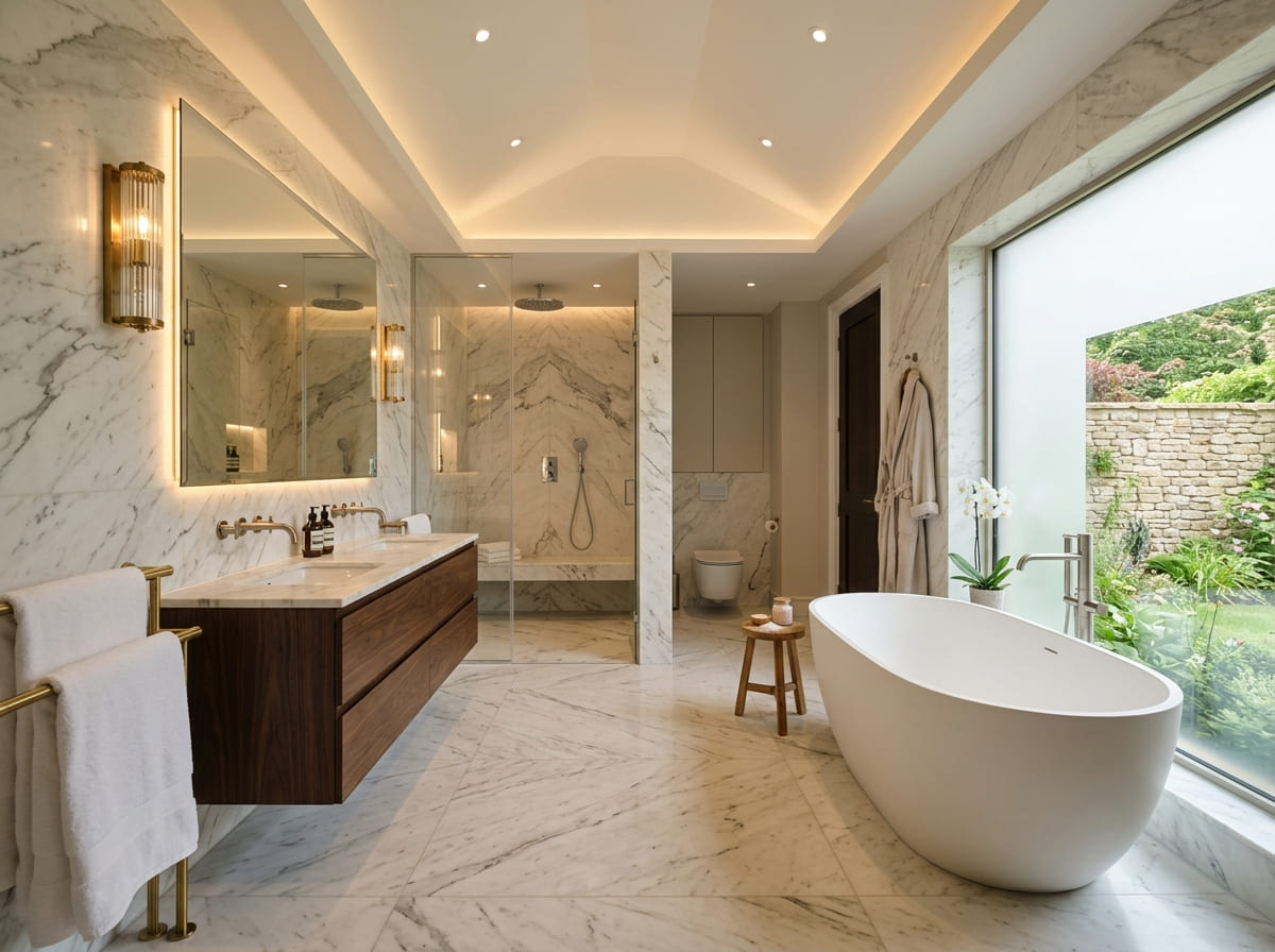 Custom Bathroom Renovation in Canton